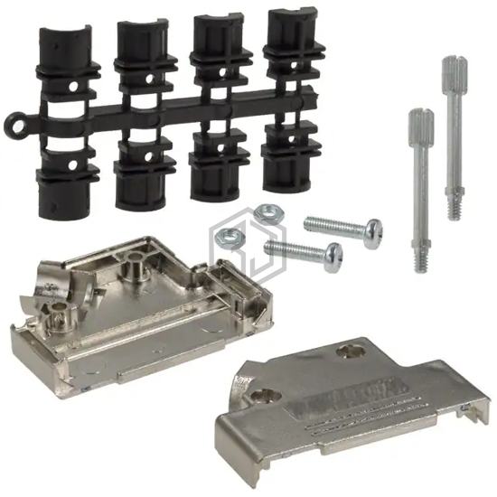 971-025-020R121 - NorComp Inc. - D-Sub, D-Shaped Connectors - Backshells, Hoods