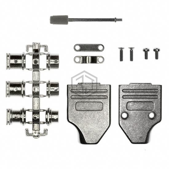 953-009-030R121 - NorComp Inc. - D-Sub, D-Shaped Connectors - Backshells, Hoods