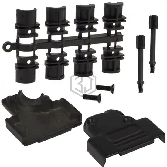 971-015-040R011 - NorComp Inc. - D-Sub, D-Shaped Connectors - Backshells, Hoods