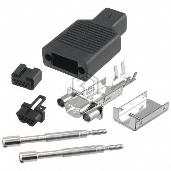 960-009-010R011 - NorComp Inc. - D-Sub, D-Shaped Connectors - Backshells, Hoods