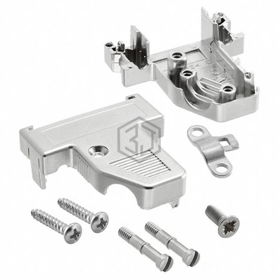 165X16459X - Conec - D-Sub, D-Shaped Connectors - Backshells, Hoods