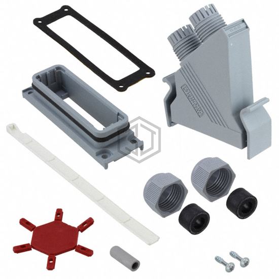 1652198 - Phoenix Contact - D-Sub, D-Shaped Connectors - Backshells, Hoods