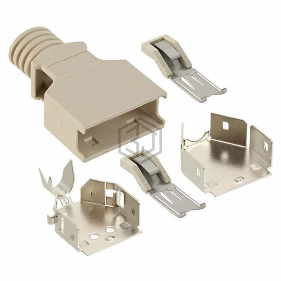 176793-1 - TE Connectivity AMP Connectors - D-Sub, D-Shaped Connectors - Backshells, Hoods