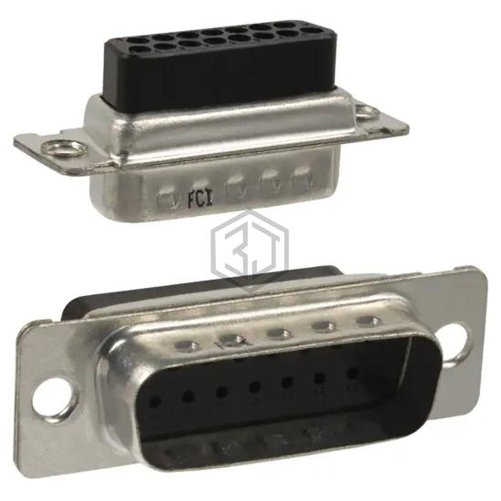 865615PLTXLF - Amphenol ICC (FCI) - D-Sub, D-Shaped Connectors - Housings