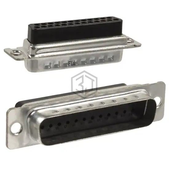 865625PLTXLF - Amphenol ICC (FCI) - D-Sub, D-Shaped Connectors - Housings