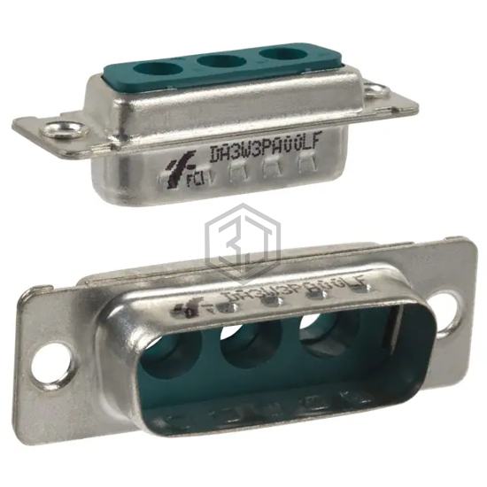 DA3W3PA00LF - Amphenol ICC (FCI) - D-Sub, D-Shaped Connectors - Housings