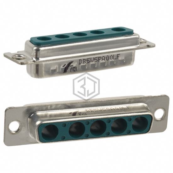 DB5W5SA00LF - Amphenol ICC (FCI) - D-Sub, D-Shaped Connectors - Housings