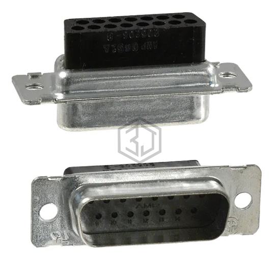 205206-8 - TE Connectivity AMP Connectors - D-Sub, D-Shaped Connectors - Housings
