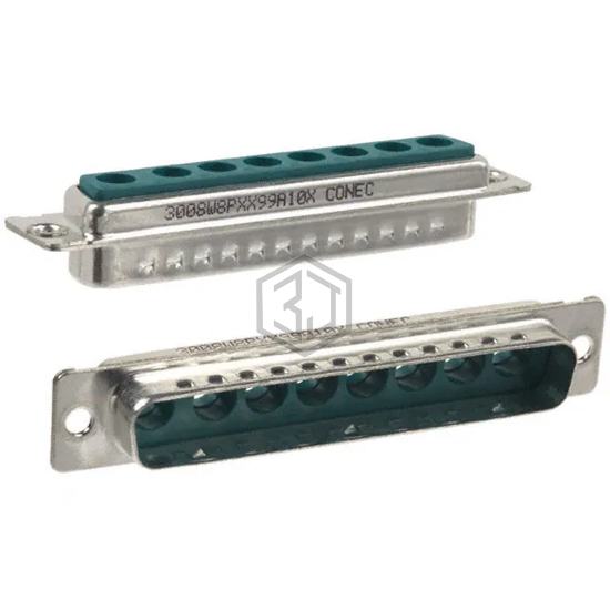 3008W8PXX99A10X - Conec - D-Sub, D-Shaped Connectors - Housings