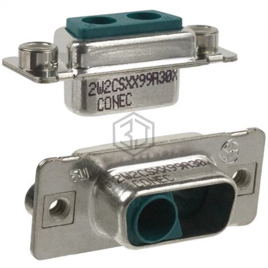 302W2CSXX99A30X - Conec - D-Sub, D-Shaped Connectors - Housings