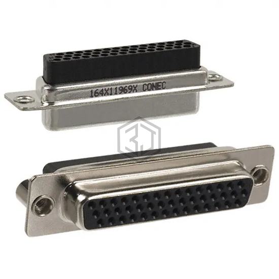 164X11969X - Conec - D-Sub, D-Shaped Connectors - Housings