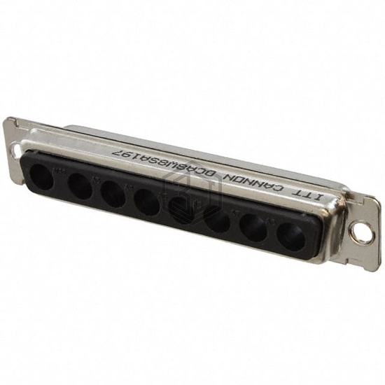DCA-8W8S-A197-F0 - ITT Cannon, LLC - D-Sub, D-Shaped Connectors - Housings