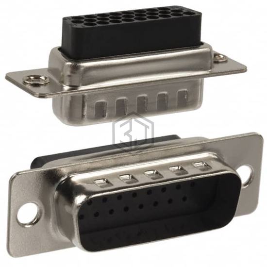 180-026-173L000 - NorComp Inc. - D-Sub, D-Shaped Connectors - Housings
