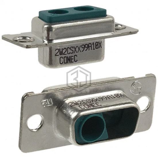 302W2CSXX99A10X - Conec - D-Sub, D-Shaped Connectors - Housings