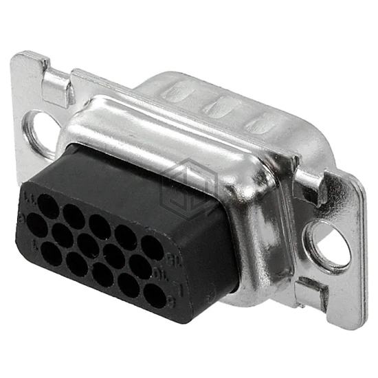 40-9415HDM - Cinch Connectivity Solutions AIM-Cambridge - D-Sub, D-Shaped Connectors - Housings