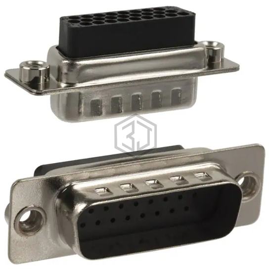 180-026-173L010 - NorComp Inc. - D-Sub, D-Shaped Connectors - Housings