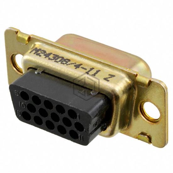 1757823-1 - TE Connectivity Aerospace, Defense and Marine - D-Sub, D-Shaped Connectors - Housings