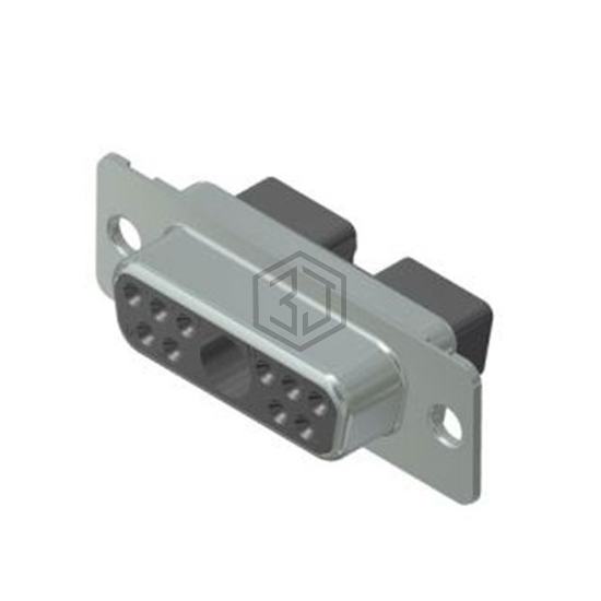 3011W1SXK99A10X - Conec - D-Sub, D-Shaped Connectors - Housings
