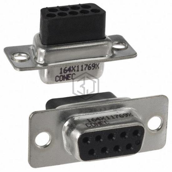 164X11769X - Conec - D-Sub, D-Shaped Connectors - Housings