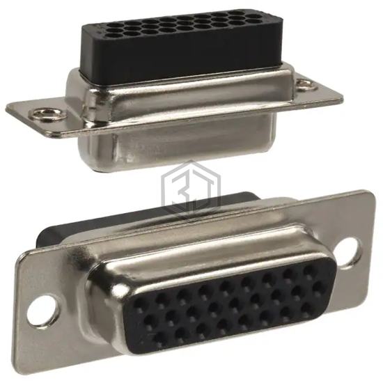 180-026-273L000 - NorComp Inc. - D-Sub, D-Shaped Connectors - Housings