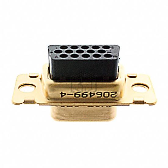 206499-4 - TE Connectivity Aerospace, Defense and Marine - D-Sub, D-Shaped Connectors - Housings