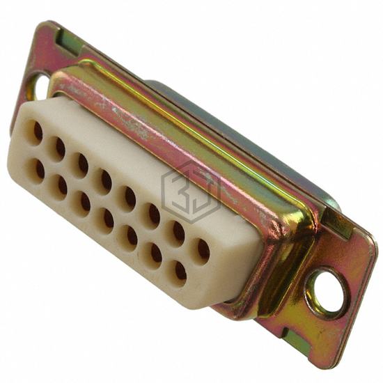 DAMA-15S-F0 - ITT Cannon, LLC - D-Sub, D-Shaped Connectors - Housings