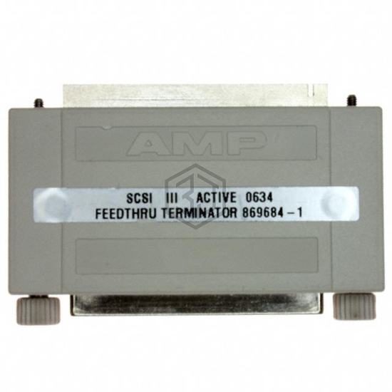 869684-1 - TE Connectivity AMP Connectors - D-Sub, D-Shaped Connectors - Terminators