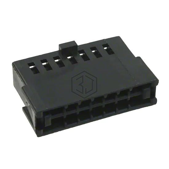 487223-2 - TE Connectivity AMP Connectors - FFC, FPC (Flat Flexible) Connectors - Housings