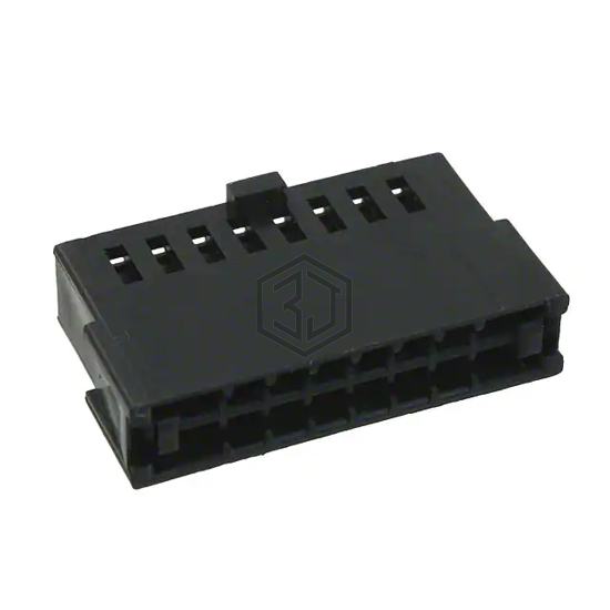 487223-3 - TE Connectivity AMP Connectors - FFC, FPC (Flat Flexible) Connectors - Housings