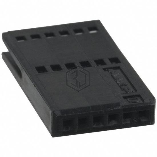 487544-3 - TE Connectivity AMP Connectors - FFC, FPC (Flat Flexible) Connectors - Housings