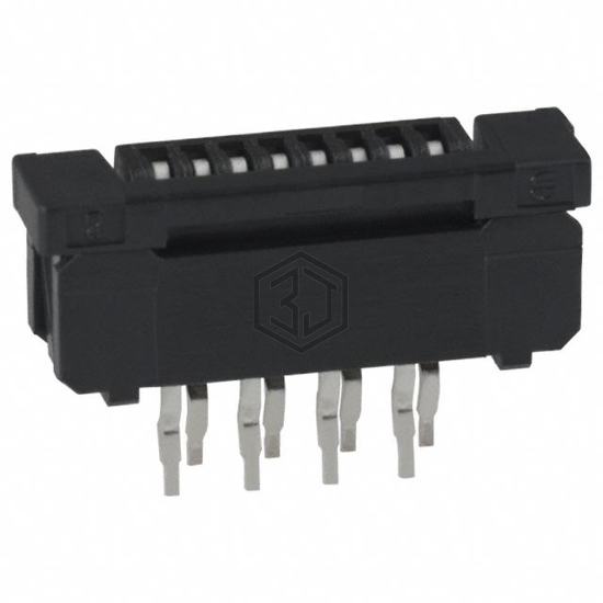 SLW8S-1C7LF - Amphenol ICC (FCI) - FFC, FPC (Flat Flexible) Connectors