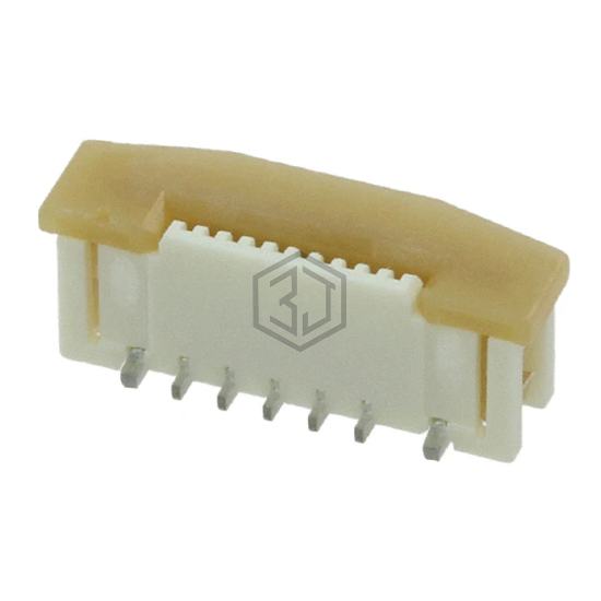 0525591033 - Molex - FFC, FPC (Flat Flexible) Connectors