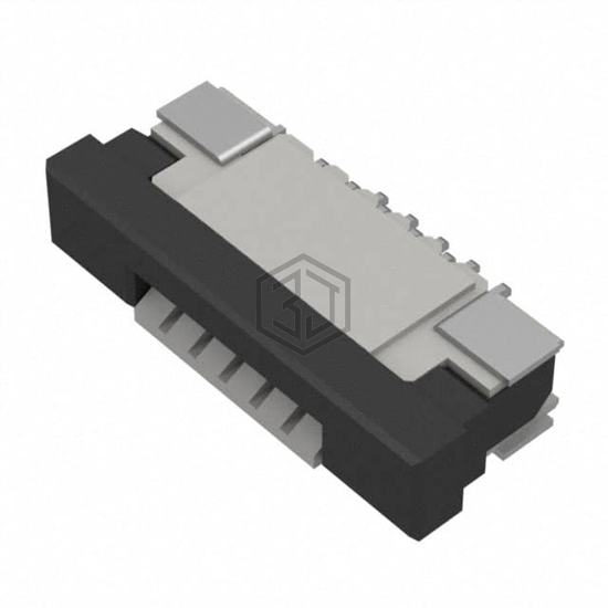 FFC3B07-05-T - GCT - FFC, FPC (Flat Flexible) Connectors