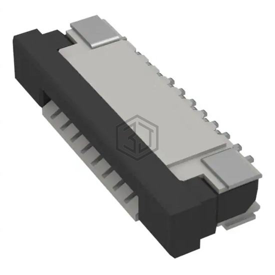 FFC3B07-08-T - GCT - FFC, FPC (Flat Flexible) Connectors