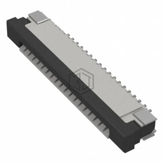 FFC3B07-18-T - GCT - FFC, FPC (Flat Flexible) Connectors