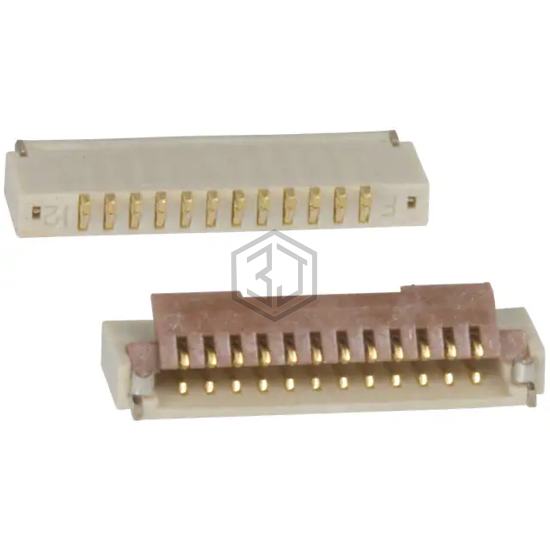 FH19C-12S-0.5SH(10) - Hirose Electric Co Ltd - FFC, FPC (Flat Flexible) Connectors