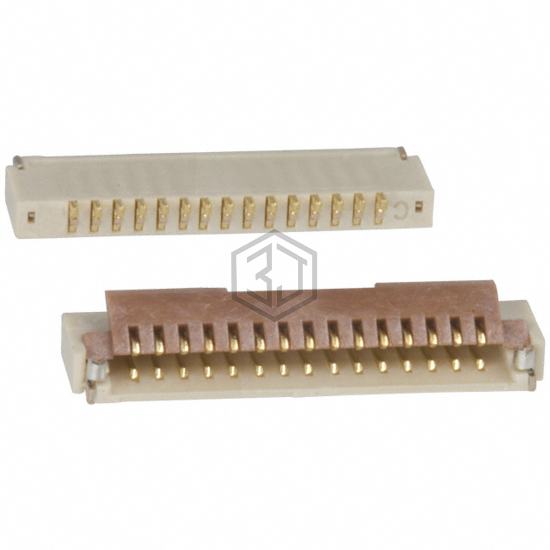 FH19C-15S-0.5SH(10) - Hirose Electric Co Ltd - FFC, FPC (Flat Flexible) Connectors