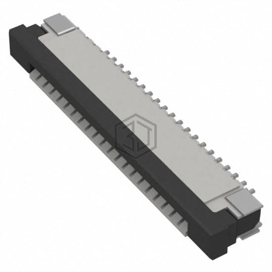 FFC3B07-20-T - GCT - FFC, FPC (Flat Flexible) Connectors