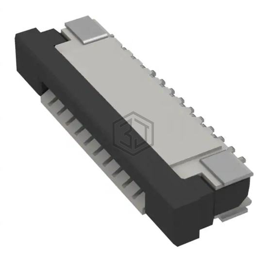FFC3B07-10-T - GCT - FFC, FPC (Flat Flexible) Connectors