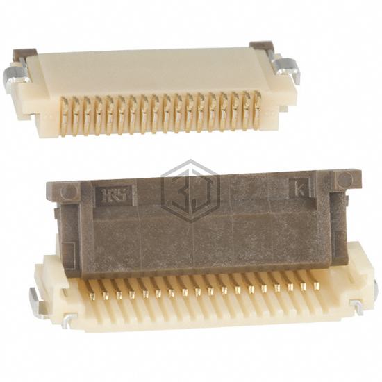 FH12-18S-0.5SH(55) - Hirose Electric Co Ltd - FFC, FPC (Flat Flexible) Connectors