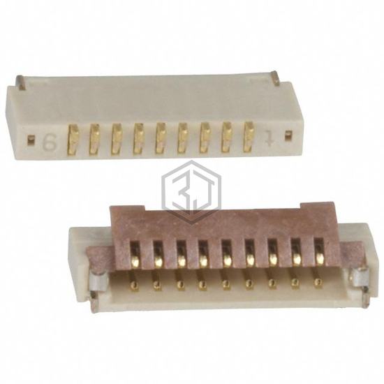 FH19C-9S-0.5SH(10) - Hirose Electric Co Ltd - FFC, FPC (Flat Flexible) Connectors