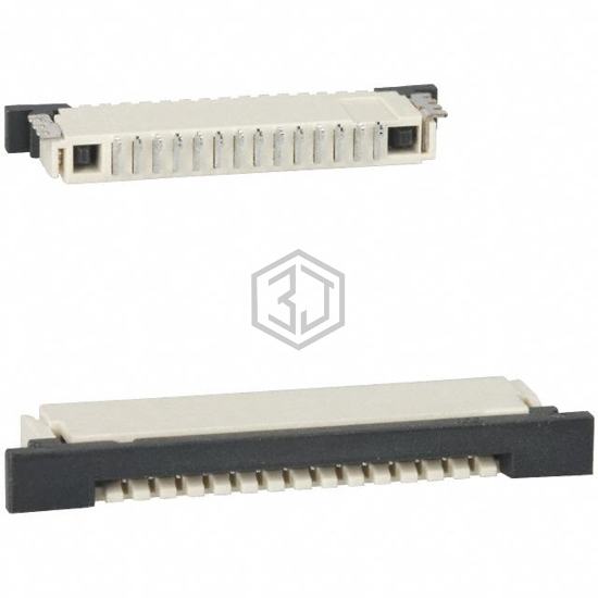 1-487952-4 - TE Connectivity AMP Connectors - FFC, FPC (Flat Flexible) Connectors
