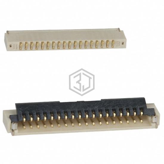 FH19SC-18S-0.5SH(09) - Hirose Electric Co Ltd - FFC, FPC (Flat Flexible) Connectors