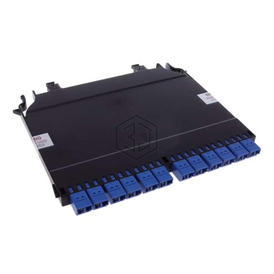 FHC9N-24-10AF - Panduit Corp - Fiber Optic Connectors - Adapters