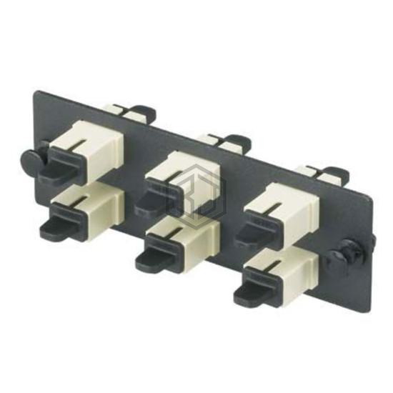 FAP6WEIDSC - Panduit Corp - Fiber Optic Connectors - Adapters
