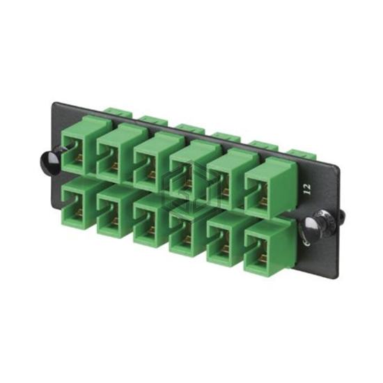 FAP12WAGSCZ - Panduit Corp - Fiber Optic Connectors - Adapters
