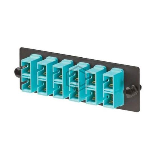 FAP6WAQDSCZ - Panduit Corp - Fiber Optic Connectors - Adapters