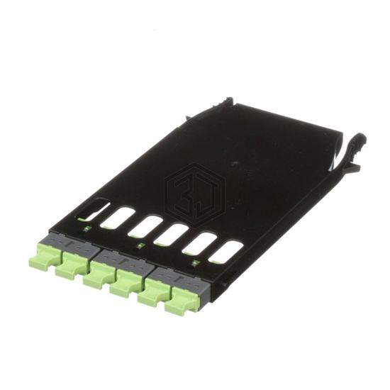 FHMPW-6-BCG - Panduit Corp - Fiber Optic Connectors - Adapters