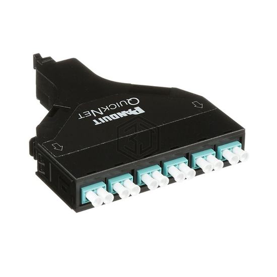 FQXN-12-10AS - Panduit Corp - Fiber Optic Connectors - Adapters