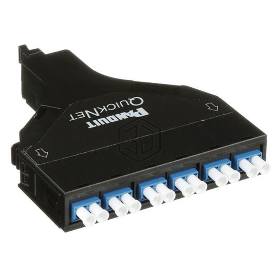 FQ9N-12-10U - Panduit Corp - Fiber Optic Connectors - Adapters